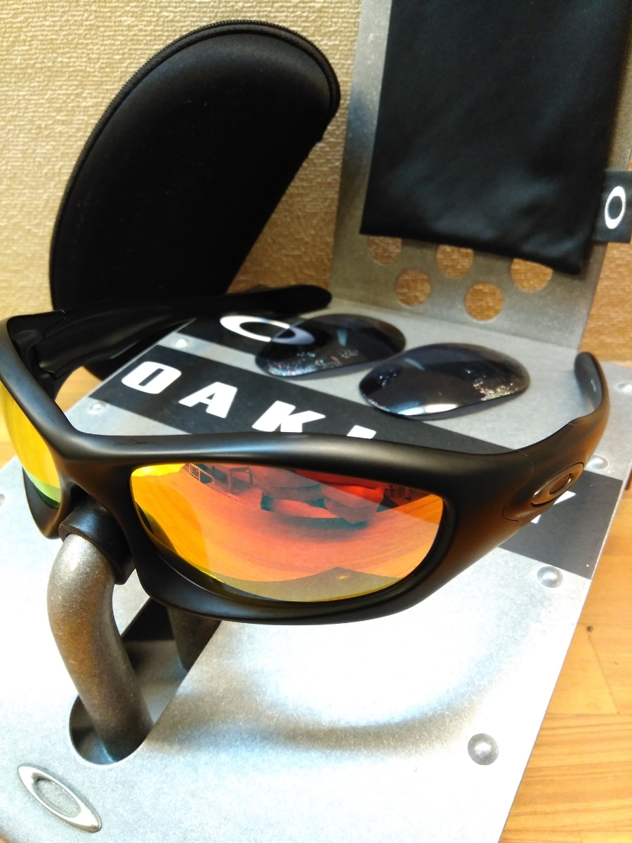 大人気，正規品 偏光 マットブラック モンスタードッグ/オークリー/oakley/monster dog/検サングラス 釣り ランニング 自転車(セル、プラスチックフレーム)｜売買されたオークション情報、yahooの商品情報をアー セル、プラスチックフレーム