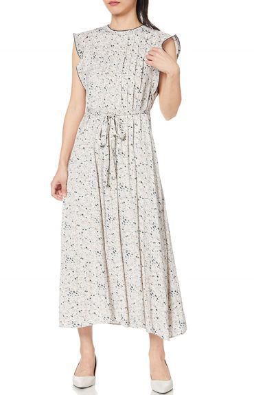 WH○○ランダムドットワンピースsnidel／スナイデル○オフホワイト  