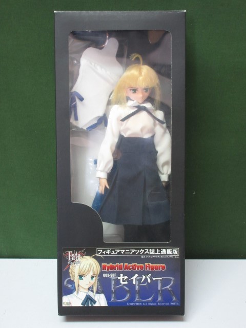 Fate/stay night』「セイバー」フィギュアマニアックス誌上通販売 電撃ホビーマガジンスペシャル フィギュアマニアックス : night