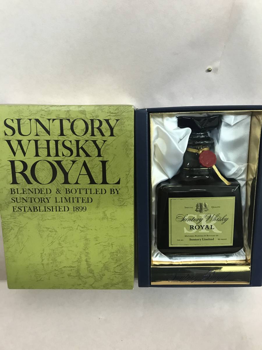 サントリーローヤルSR 720ml 43% 古酒 未開栓 箱あり SR サントリー