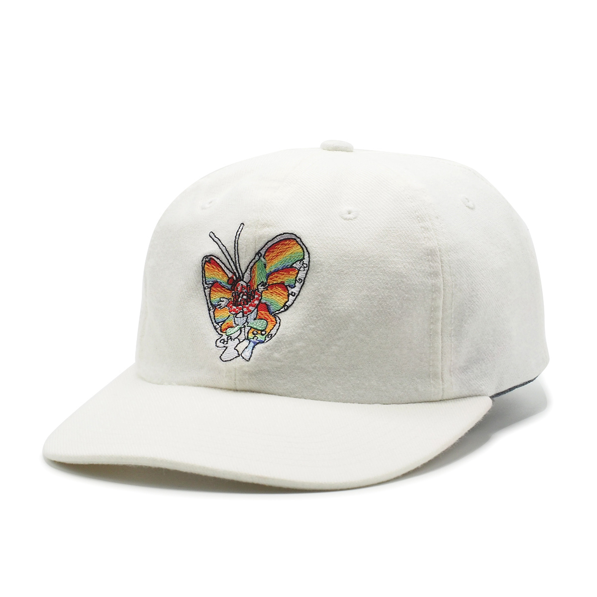 中古通販サイトです Supreme - Gonz Butterfly 6-Panel 白