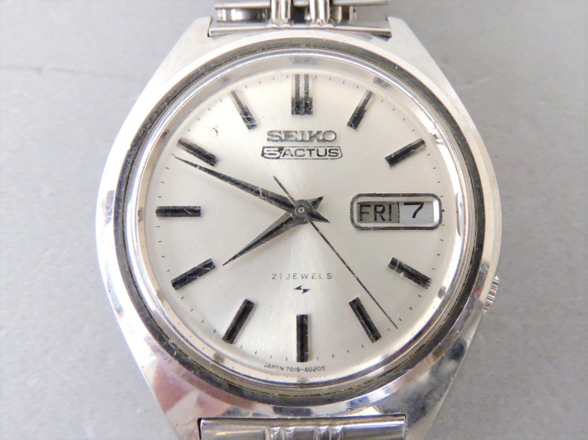 SEIKO セイコー 5 ACTUS ファイブアクタス 7019-8010 Cal.7019A 自動巻 