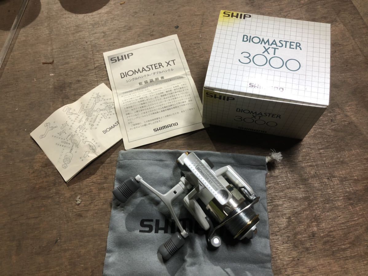  シマノ バイオマスター3000XT ダブルハンドル(シマノ)｜売買されたオークション情報、yahooの商品情報をアーカイブ公開 - オークファン シマノ