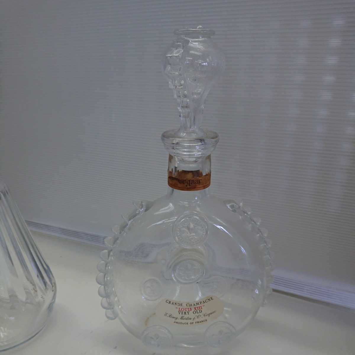 値段設定 バカラ 空き瓶 【REMY MARTIN LOUIS XIII/レミーマルタン