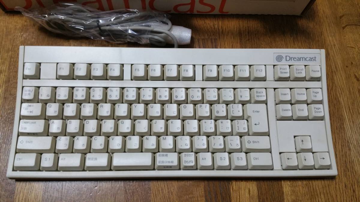 ドリームキャスト キーボード HKT-7600　動作未確認　ジャンク　送料込み_4