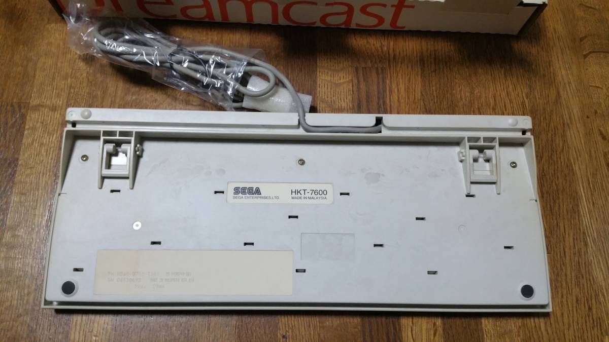 ドリームキャスト キーボード HKT-7600　動作未確認　ジャンク　送料込み_5