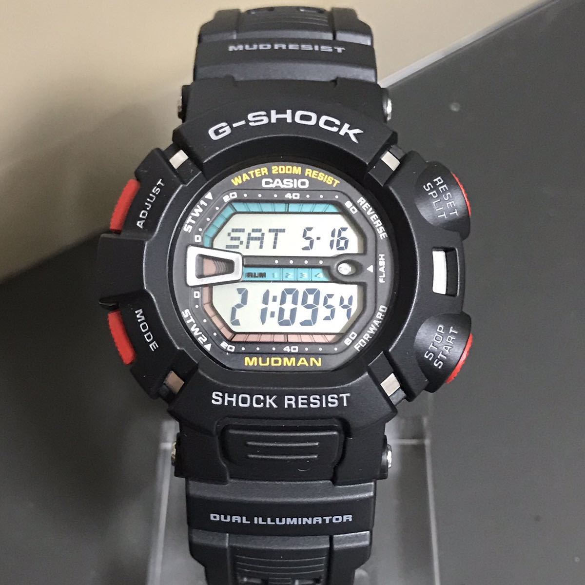 極美品CASIO G-9000-1JF MUDMAN マッドマン Master of G マッド 