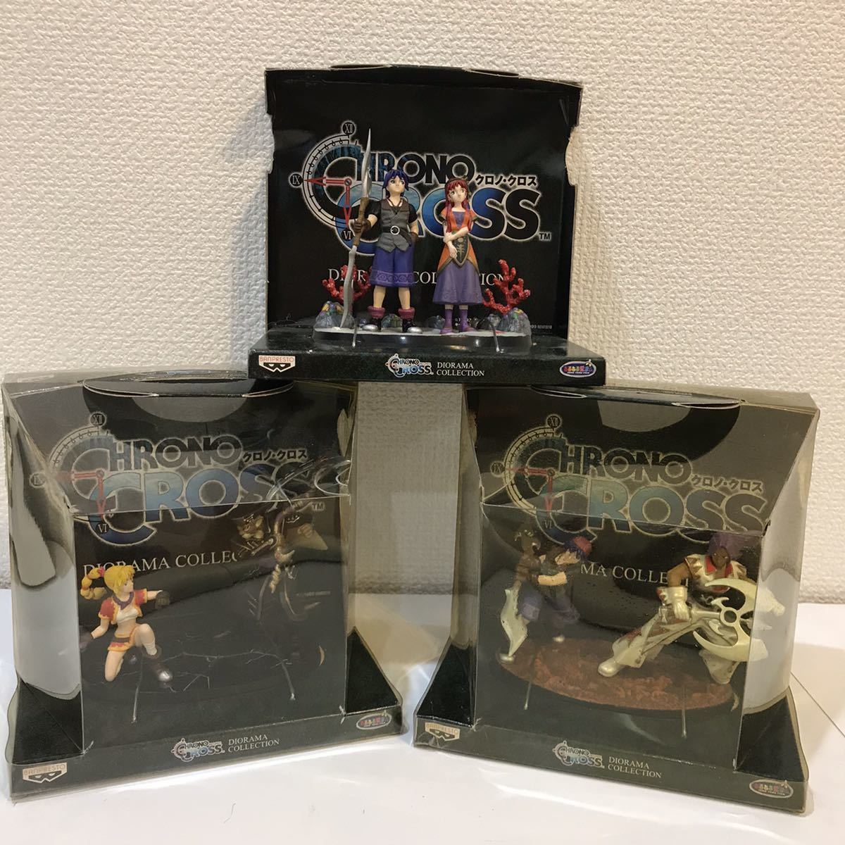 クロノクロス フィギュア バンプレスト 全3種 [FIG]ARTFX 全3種 クロノ