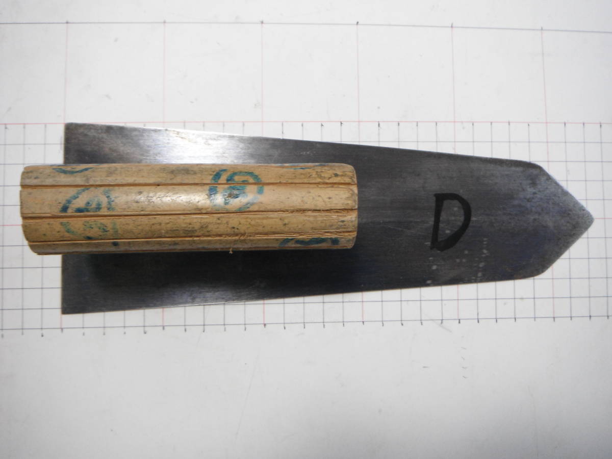 左官 鏝 職人に程よく使い込まれた中古品！ Yahoo!オークション
