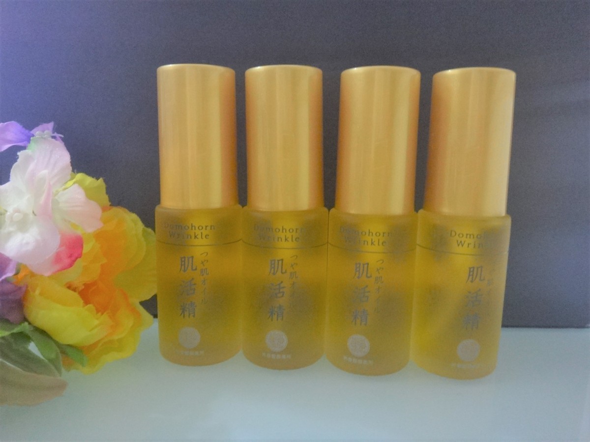 ★未使用 ドモホルンリンクル つや肌オイル 肌活精 化粧オイル 20ml×4本 セット★