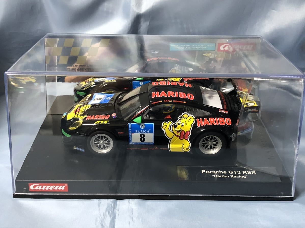 カレラ製 スロットカー ポルシェ (911) GT3 RSR Haribo レーシング 1