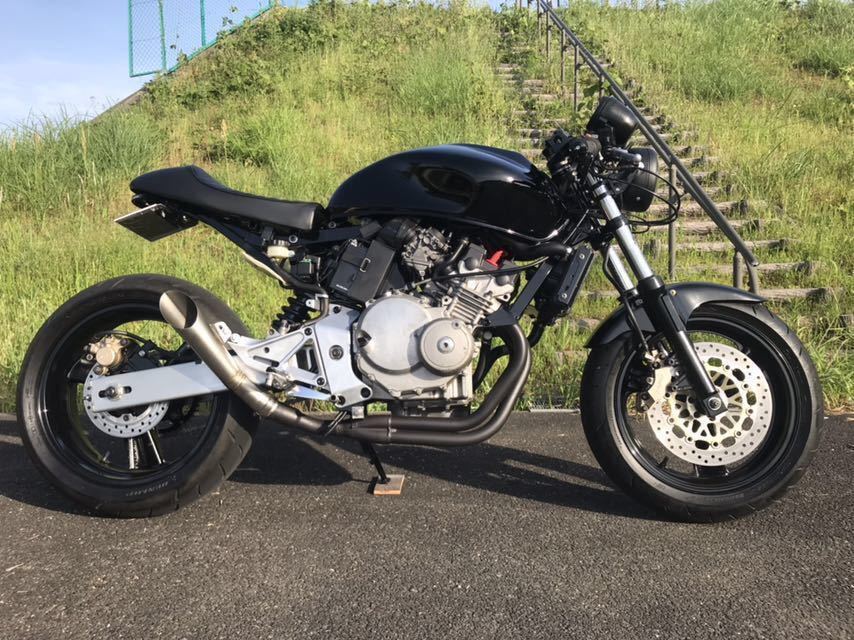 ホンダ ホーネット250 カフェレーサー Mc31 実動 登録書類有り 自賠責付き 126cc 250cc 売買されたオークション情報 Yahooの商品情報をアーカイブ公開 オークファン Aucfan Com