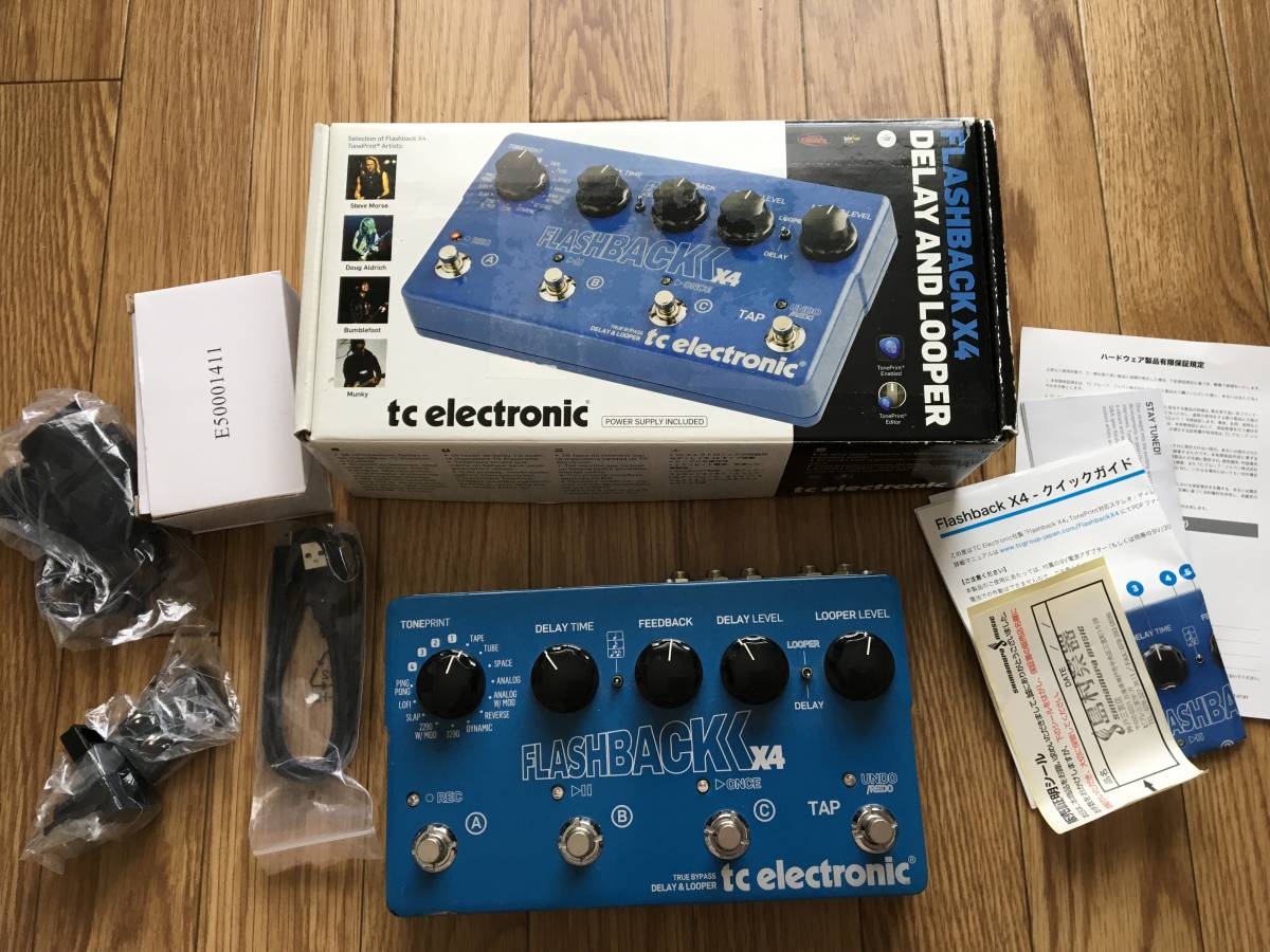 TC tc electronic FLASH BACK X4 フラッシュバック ディレイ ルーパー