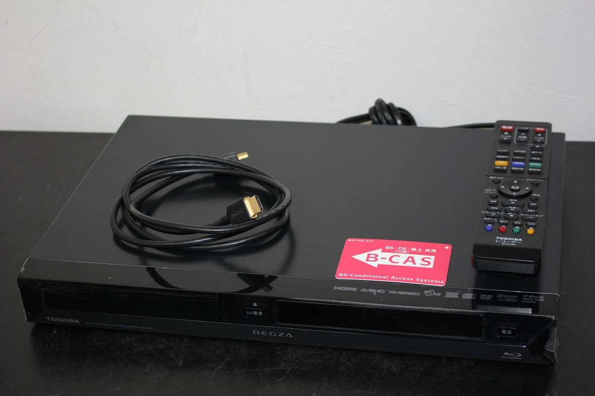 通電確認済】 東芝 HDD ブルーレイディスクレコーダー レグザ DBR-M180