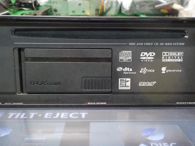 AVN778HD HDDナビ イクリプス 地図2008年 CD DVD再生OK ZT-6185] 本体