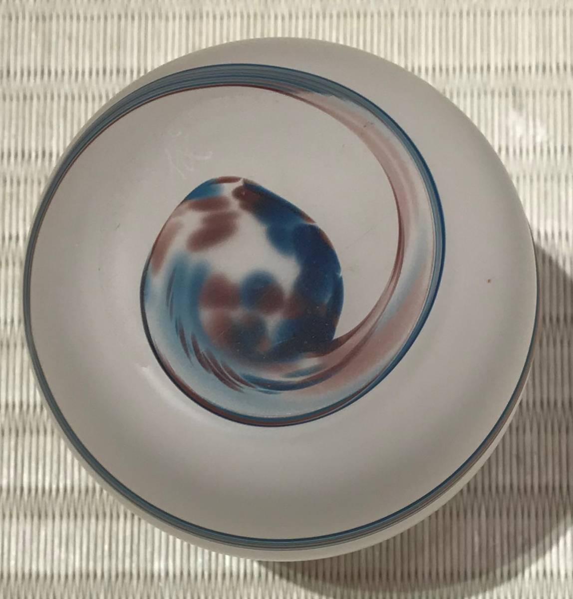 茶道具市場】 硝子尻張茶入 平井依 作 【公式通販】