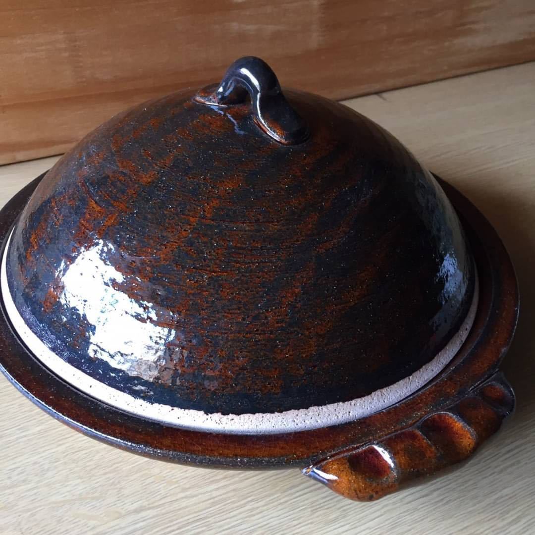 未使用 信楽焼 陶板焼き 鍋 食器_1