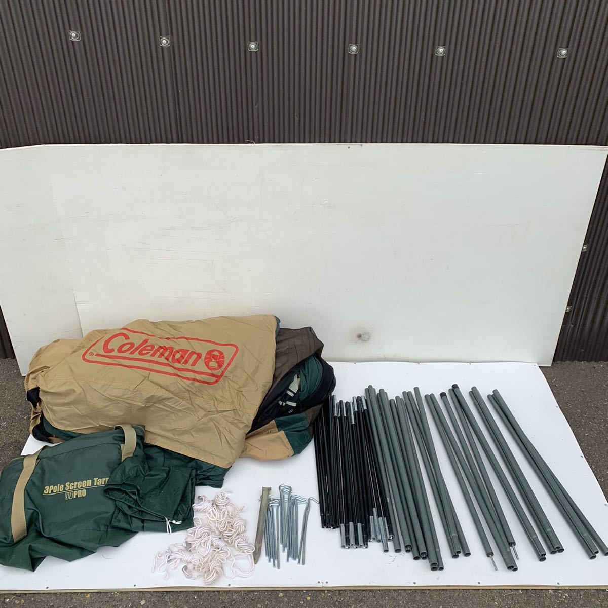 送料無料，限定SALE K587 コールマン アウトドア用品 3pole screen tarp 170T6300J キャンプ Coleman(その他)｜売買されたオークション情報、yahooの商品情報をアーカイブ公開 - オークファン その他