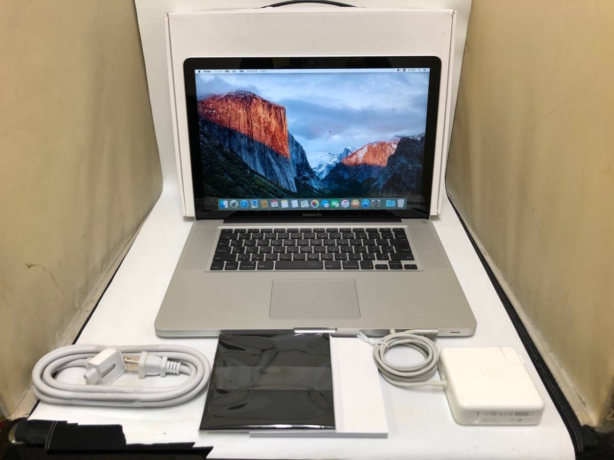 インターネットサイト 2516 充放電回数 65回 Apple MacBook Pro