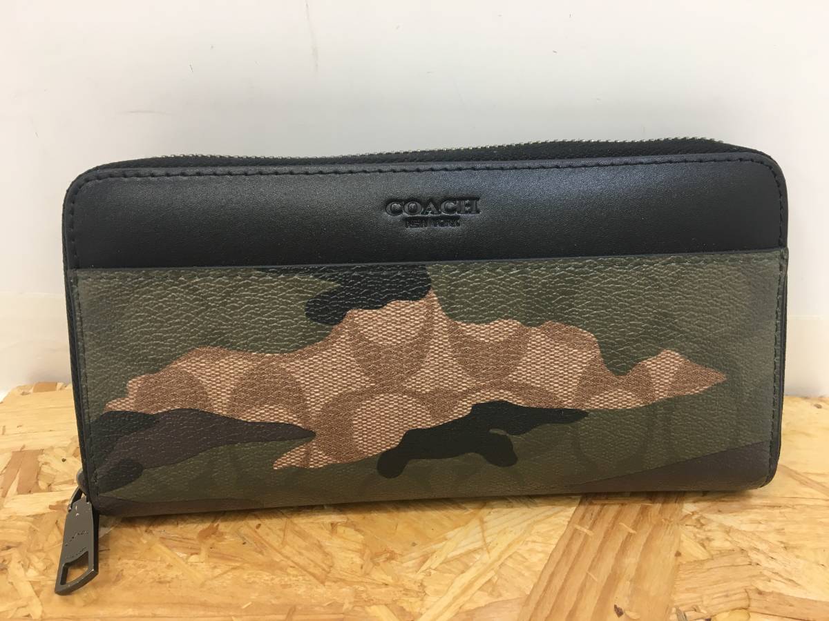 COACH 長財布 マホガニーマルチ 【公式通販】
