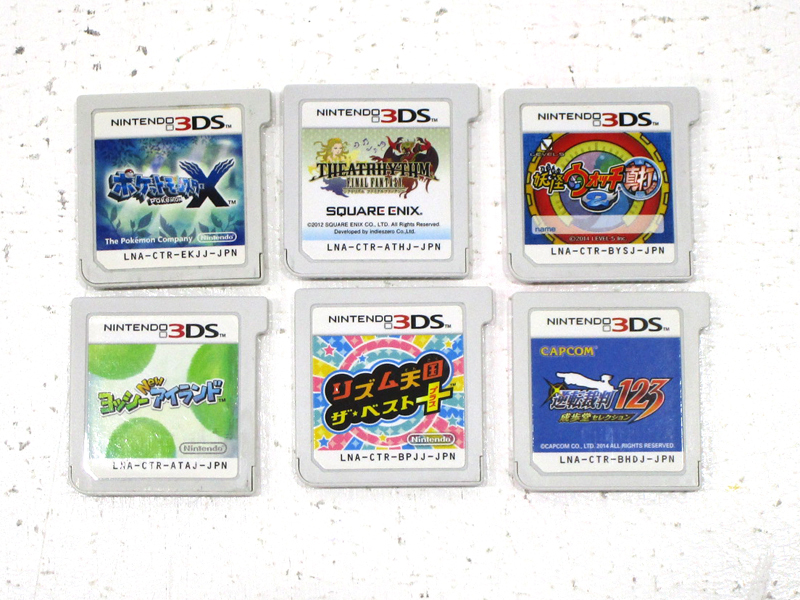 3dsソフト Romのみ ソフトのみ 6本セット ポケモン リズム天国 ヨッシーアイランド ニンテンドー3ds専用ソフト 売買されたオークション情報 Yahooの商品情報をアーカイブ公開 オークファン Aucfan Com