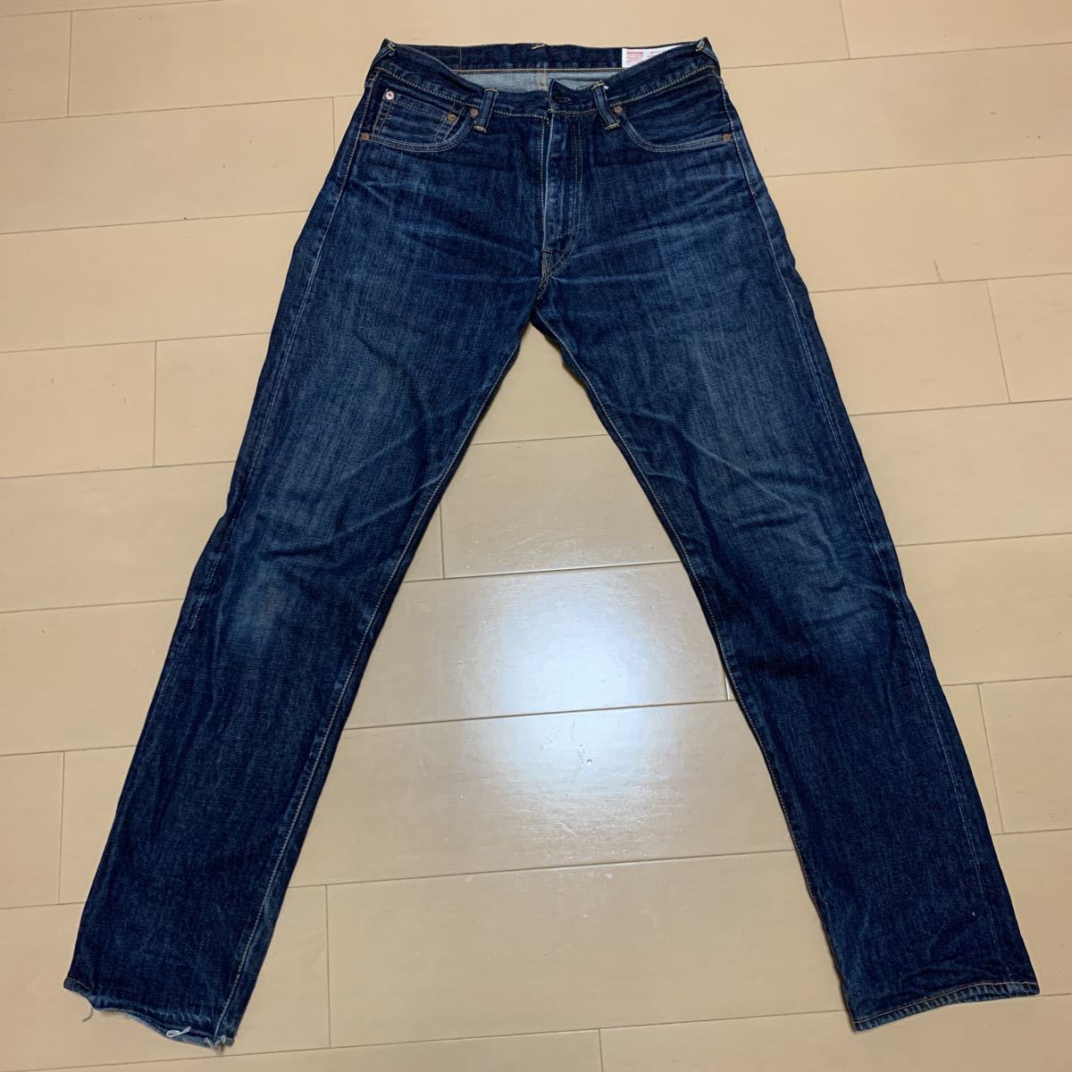 EVISU 赤耳 エヴィス ジーンズ 0 デニム いちご 1 NO2 Lot NO Lot 