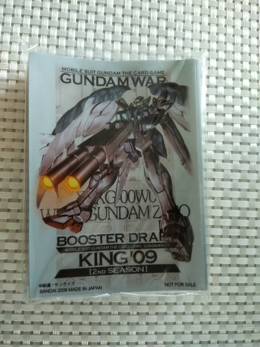 新品未開封　ガンダムウォー　GW　スリーブ　ウイングガンダムゼロカスタム ガンダムウォー スリーブ ウィングガンダムゼロカスタム 新品未開封品