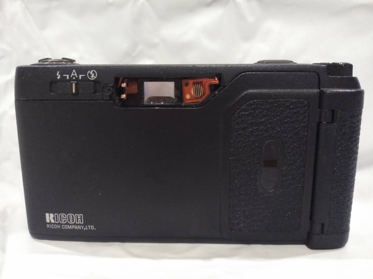ジャンク品】RICOH リコー GR1V ブラック ＊一部パーツ破損 RICOH