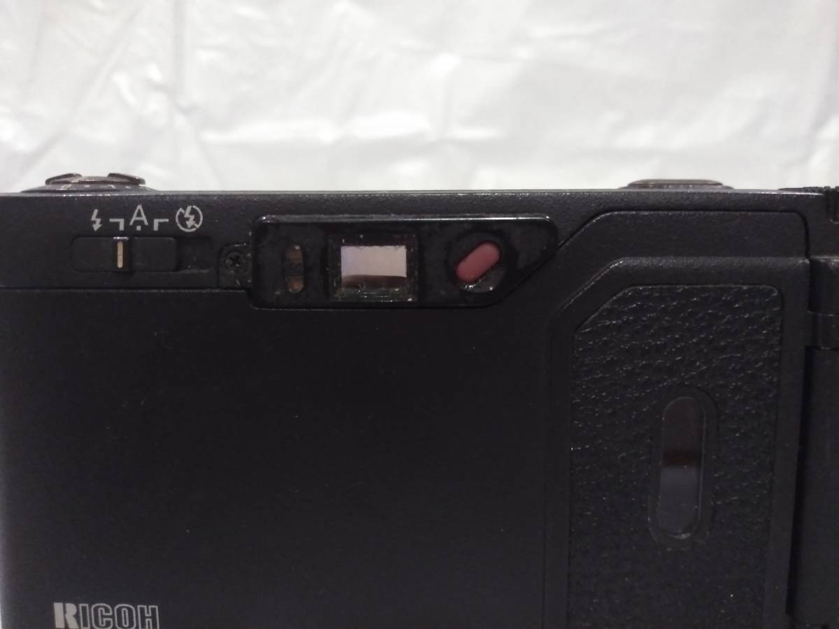 ジャンク品】RICOH リコー GR1V ブラック ＊一部パーツ破損 RICOH