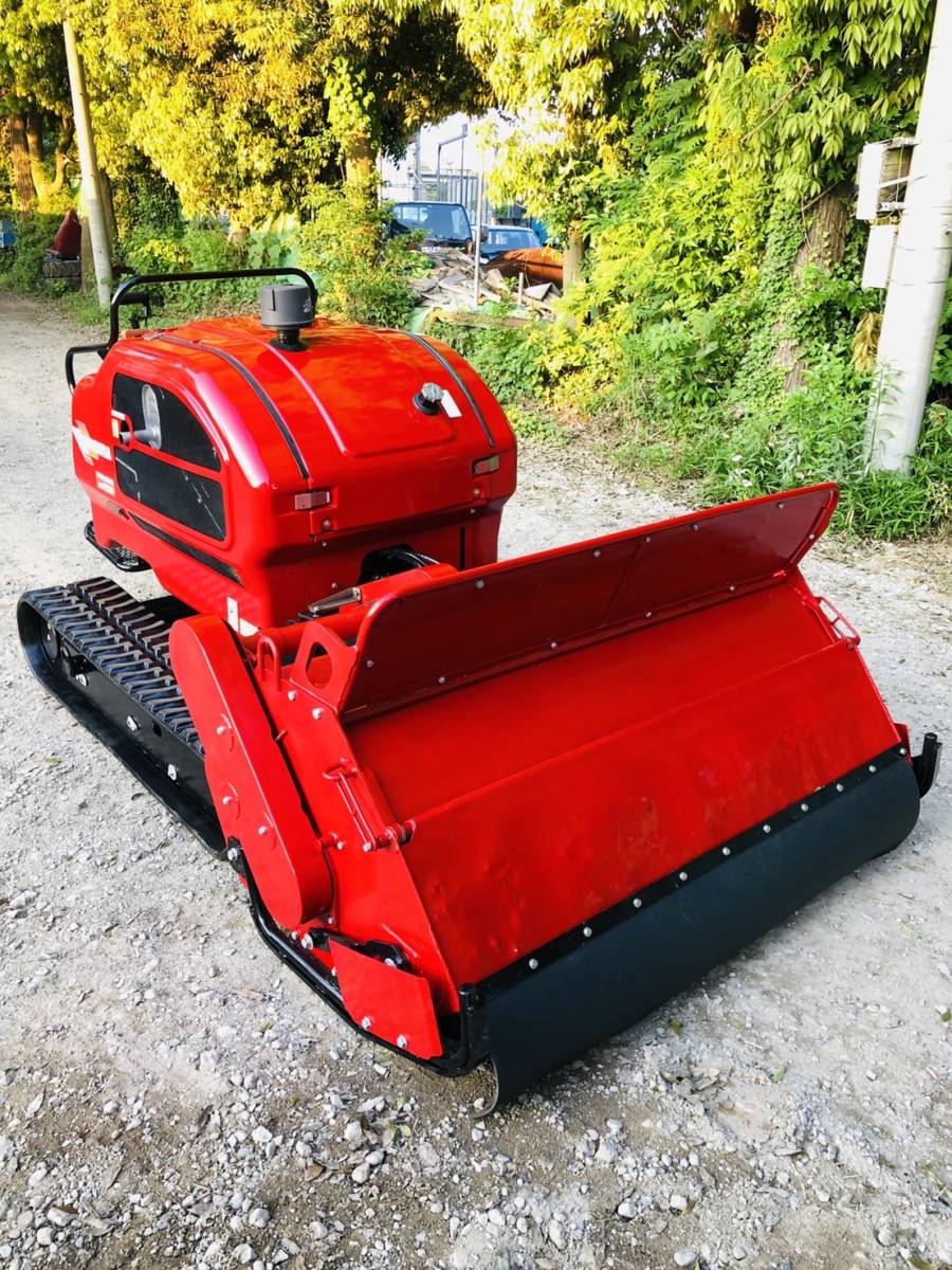 ☆『草刈機』シバウラ SH1550 バロネス,ハンマーナイフモア,大型36馬力,225時間,全塗装,美品☆_5