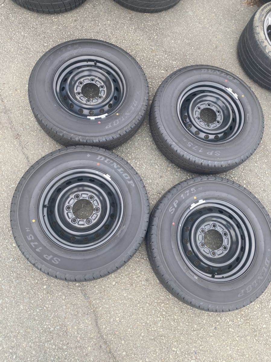 新作，最新作 200系 ハイエース 純正 ホイール 新車外し 195/80R15 ダンロップ DUNLOP SP175N 5型(15インチ)｜売買されたオークション情報、yahooの商品情報をアーカイブ公開 - オークファン その他