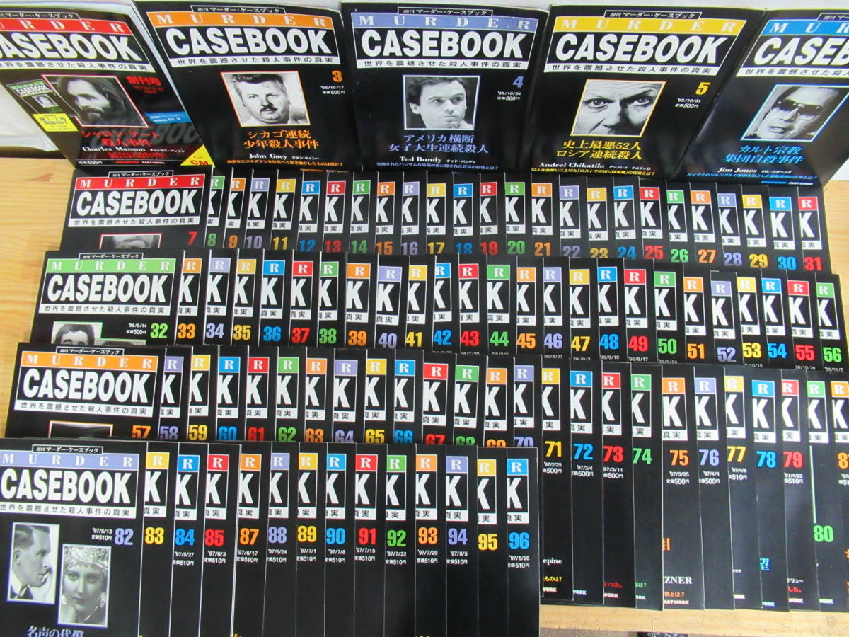 大量入荷中 200604k00○【送料無料】週刊 マーダーケースブック 創刊号
