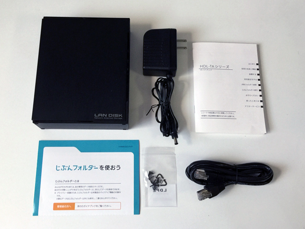 I-O HDL-TAシリーズ DATA HDL-TA1 NAS ネットワーク接続ハードディスク 