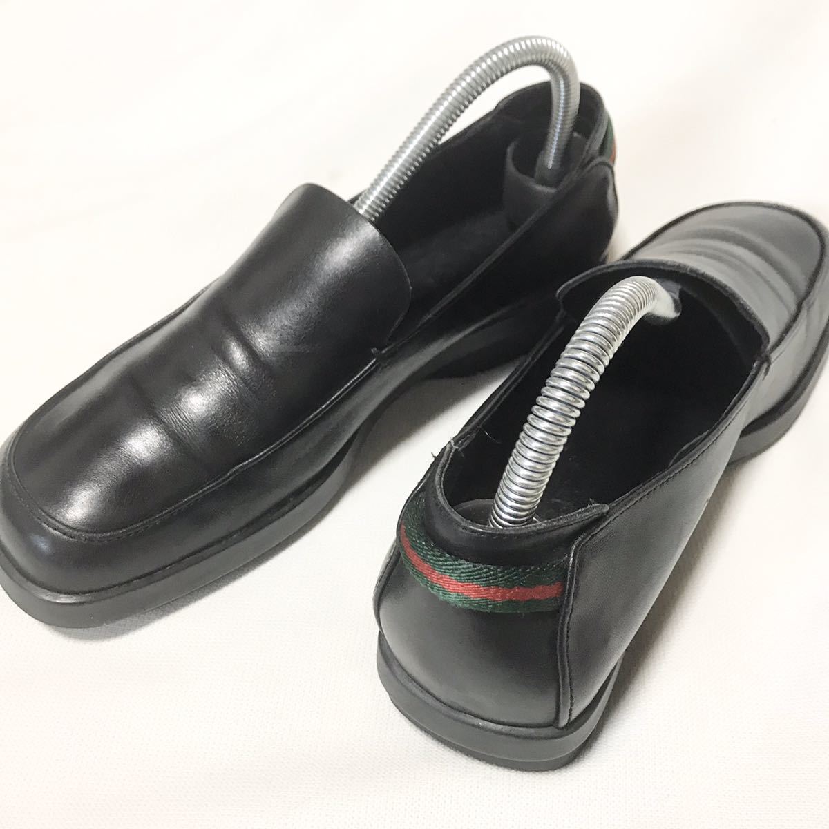 Gucci グッチ シェリーライン ローファー 革靴 サイズ7 1 2 24 5程度 女性用 売買されたオークション情報 Yahooの商品情報をアーカイブ公開 オークファン Aucfan Com