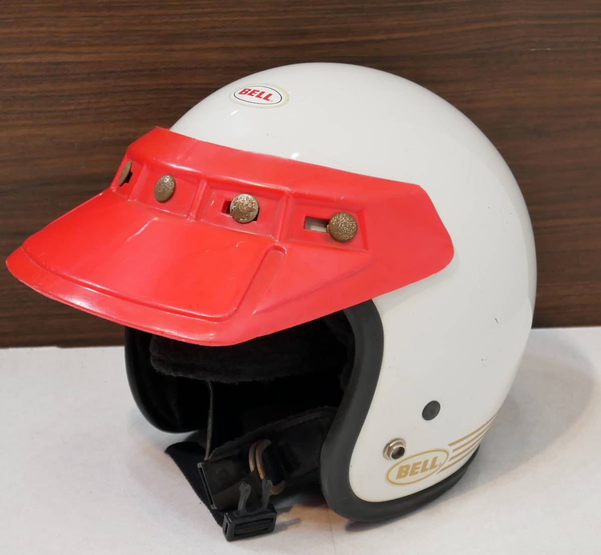 △(R206-B37)希少 ジャンク BELL/ベル RT ジェットヘルメット