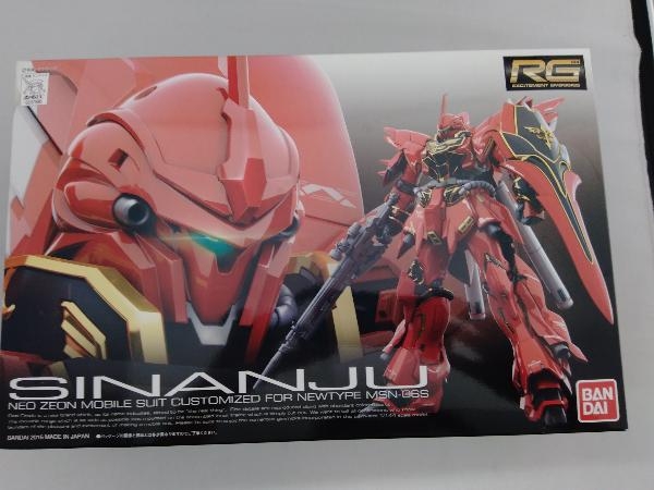 プラモデル バンダイ 1/144 MSN-06S シナンジュ RG 「機動戦士ガンダムUC」