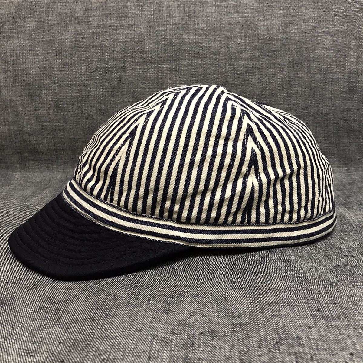 ワークキャップ ヒッコリーストライプ Lee - ITEM 40's ヒッコリー