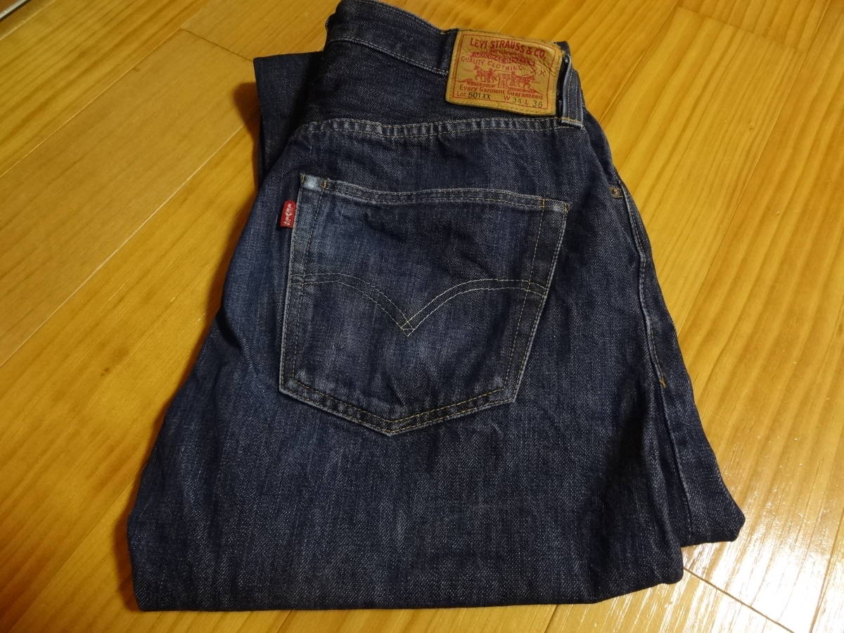 リーバイス501XX W34 47501-0117 復刻赤耳BIGEビッグEチェーン リーバイス501XX W34 47501-0117 復刻赤耳BIGEビッグEチェーン