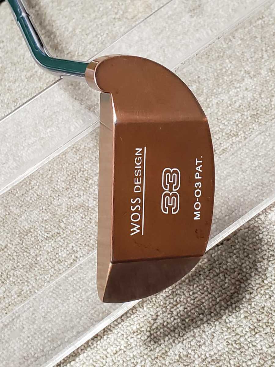 - WOSS MO-03 Yahoo!オークション DESIGN 「woss パター の落札相場・落札価格 0 33」WOSS (パター) PAT 初心者 ウォズ 単品 ヘッドカバー付き