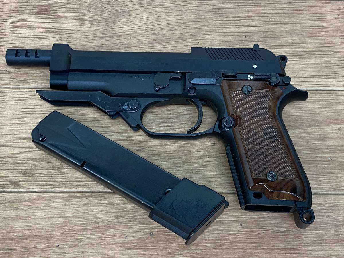 93r KSC SPG モデルガン ベレッタ 93R CAL.9 Palabellum HW仕様 薬莢無(モデルガン)|売買されたオークション情報 ...