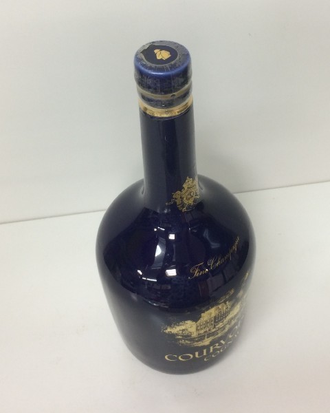 クルボアジェ シャトー エクストラ リモージュ 青陶器 クルボアジェ 【古酒】COURVOISIER / クルボアジェ◇シャトー