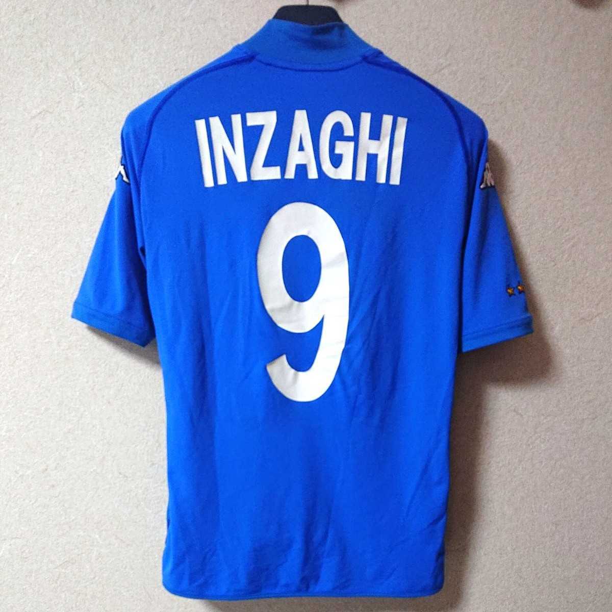  2002 イタリア代表 インザーギ 半袖 ユニフォーム ユベントス ミラン(イタリア)｜売買されたオークション情報、yahooの商品情報をアーカイブ公開 - オークファン ユニフォーム