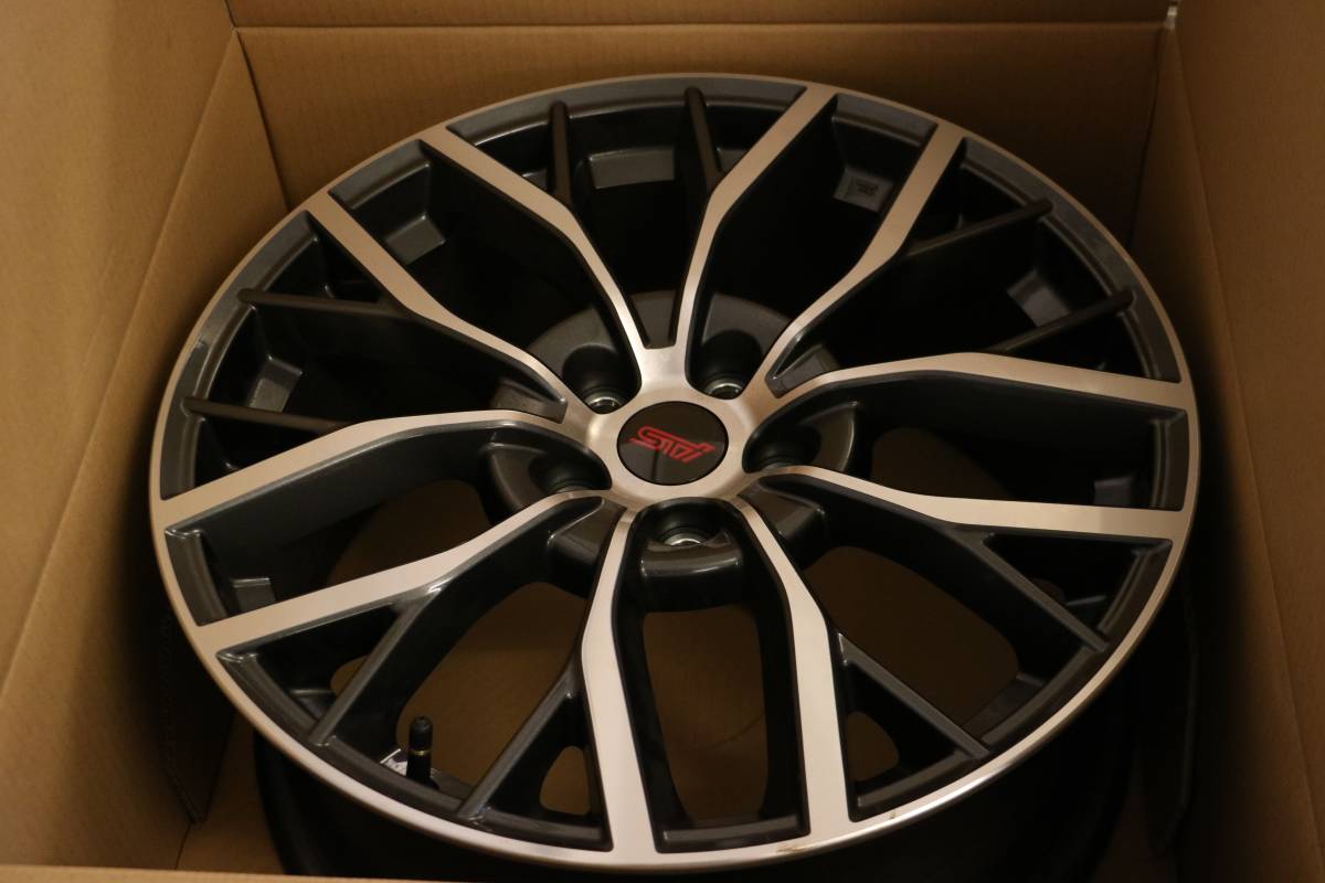 WRX STI タイプS VAB F型 19インチ ホイール 1本 新品同等品】スバル純正ホイール WRX STI VAB TypeS F型 19インチ 8.5J