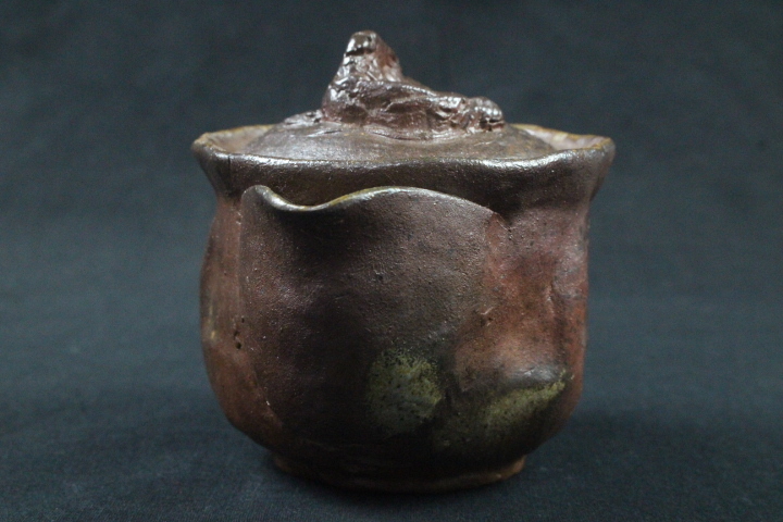 在庫一掃大特価 □拳□ 初だし品／茶道具 備前焼 名工秀逸作 龍