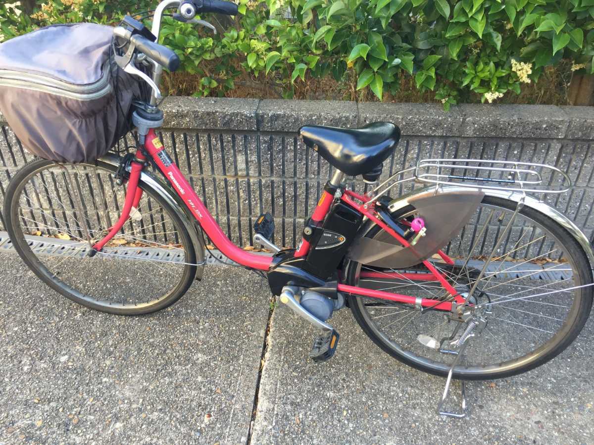  パナソニック ビビ DX バッテリー交換済 電動アシスト自転車(電動アシスト自転車)｜売買されたオークション情報、yahooの商品情報をアーカイブ公開 - オークファン 電動アシスト自転車