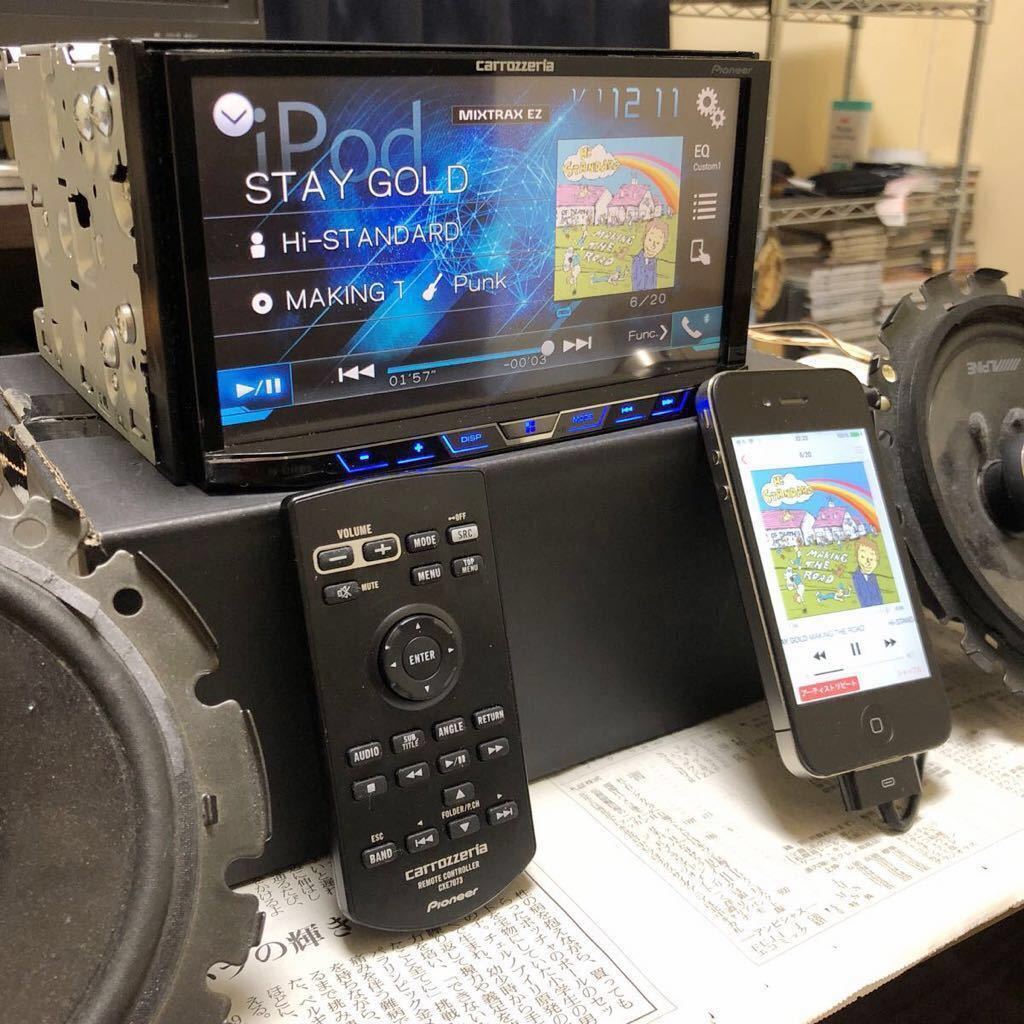☆carrozzeria カロッツェリア DVDプレーヤーFH-9200DVD・CD/CD-R/DVD