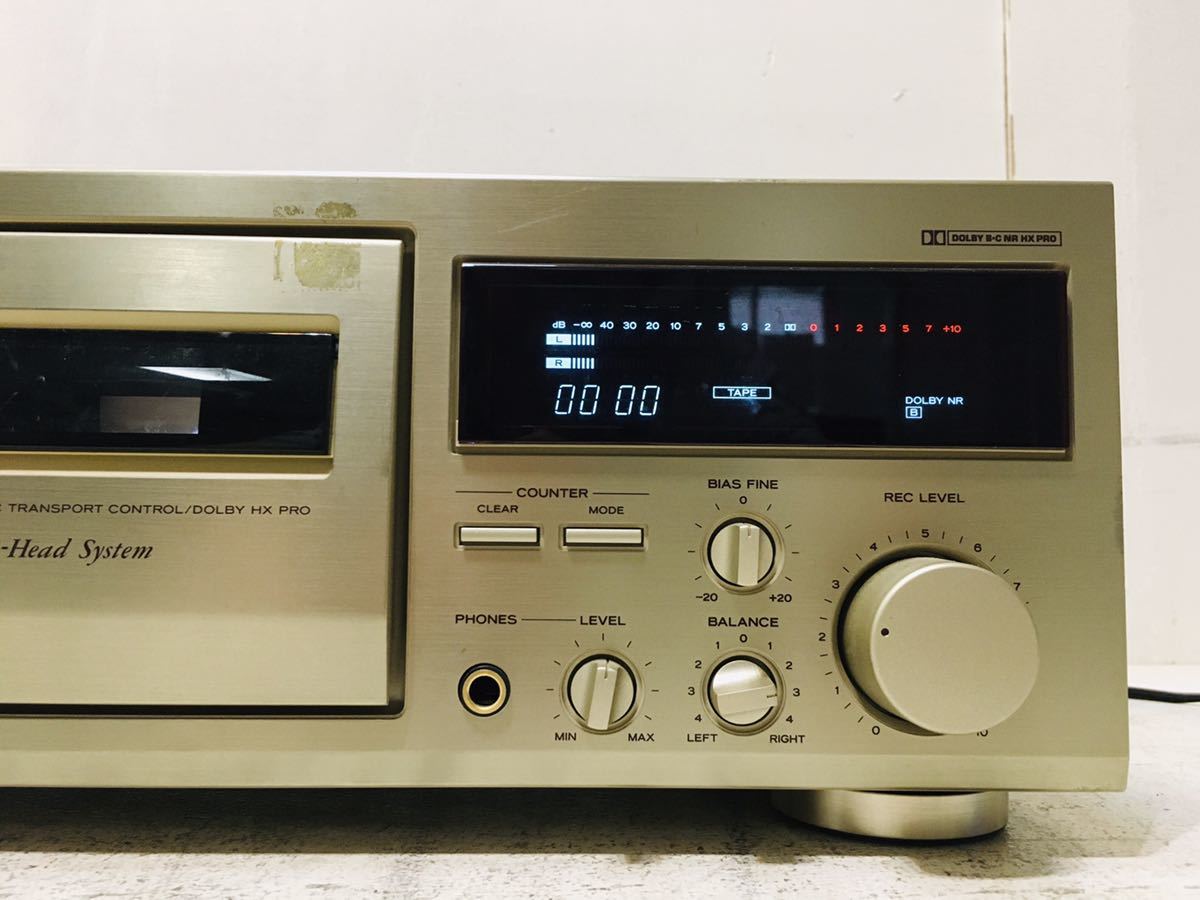 0620-13A2F☆TEAC V-1050 ティアック カセットデッキ 現状品 【公式通販】