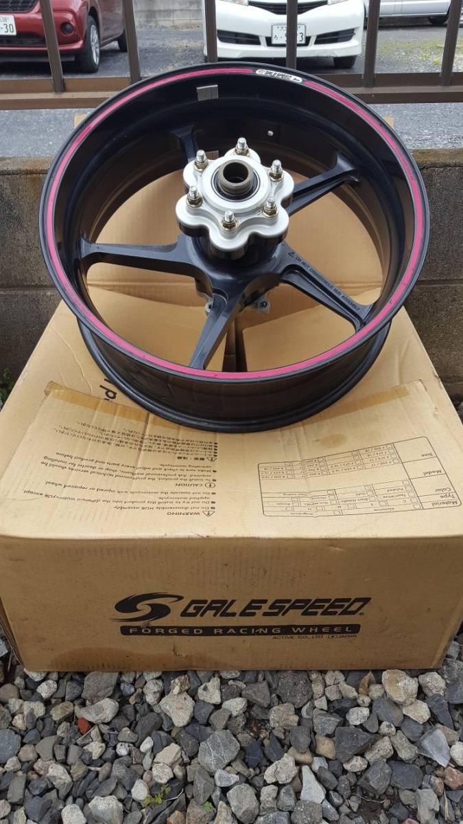 GALE SPEED アクティブ F 350-17 ソリッドWHT [TYPE-SB1] ZX-10R (ABS