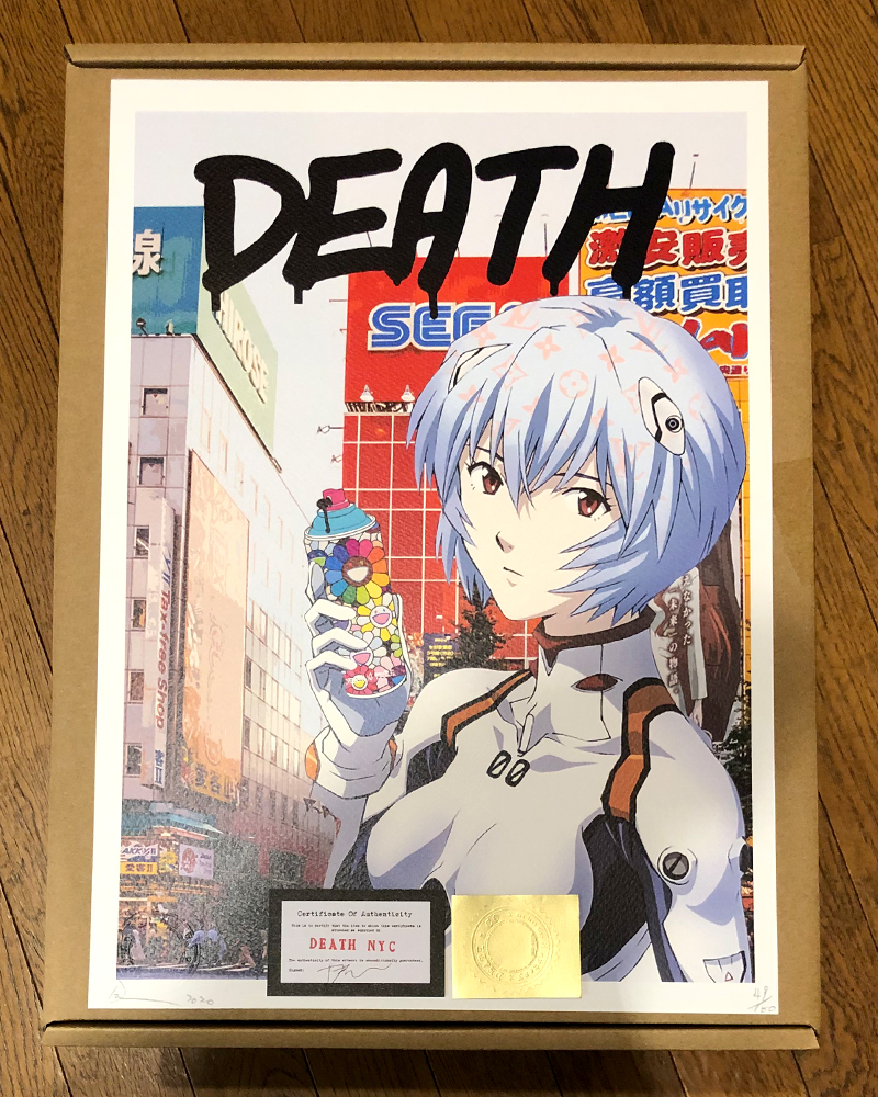 世界限定100枚 2020年 新作正規品 DEATH NYC 奈良美智 NARAYOSHITOMO