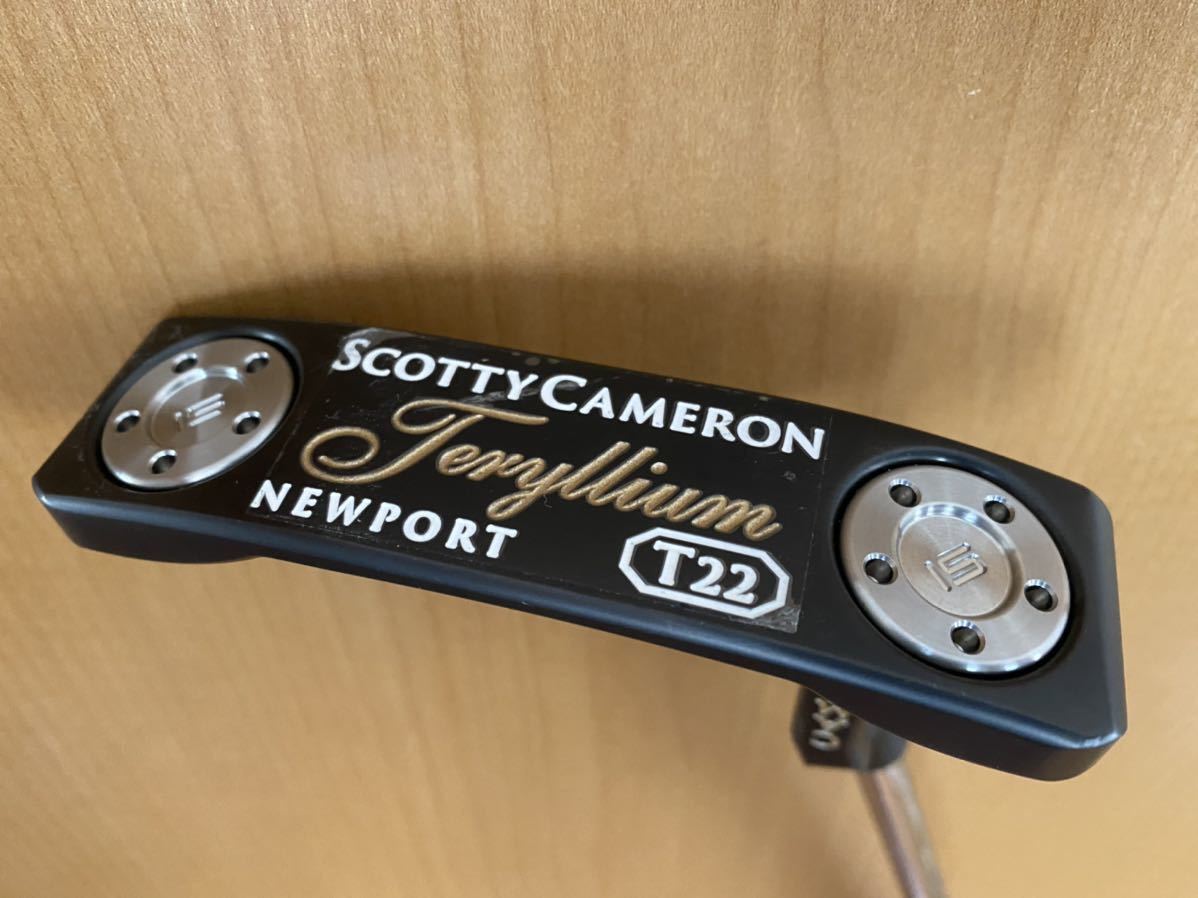 HOT，最新作 SCOTTY CAMERON TERYLLIUM T22 NEWPORT 34インチ 数量限定 国内正規品(スコッティ・キャメロン)｜売買されたオークション情報、yahooの商品情報をアーカイブ公開 - オークファン 男性右きき用